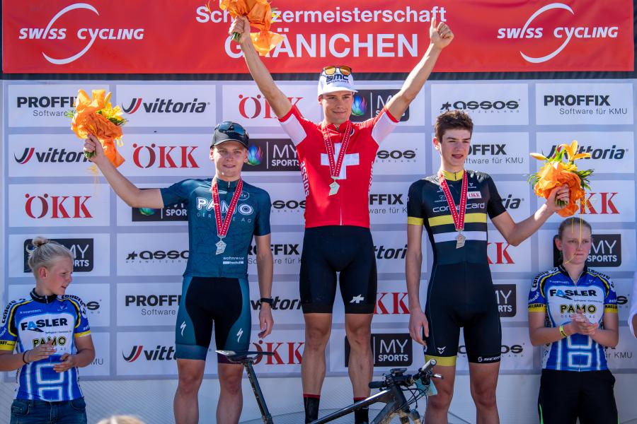 Svizzera - Gränichen, 02.06.2019 Proffix Swiss Bike Cup (U23) Podio: Filippo Colombo (medaglia d'oro)