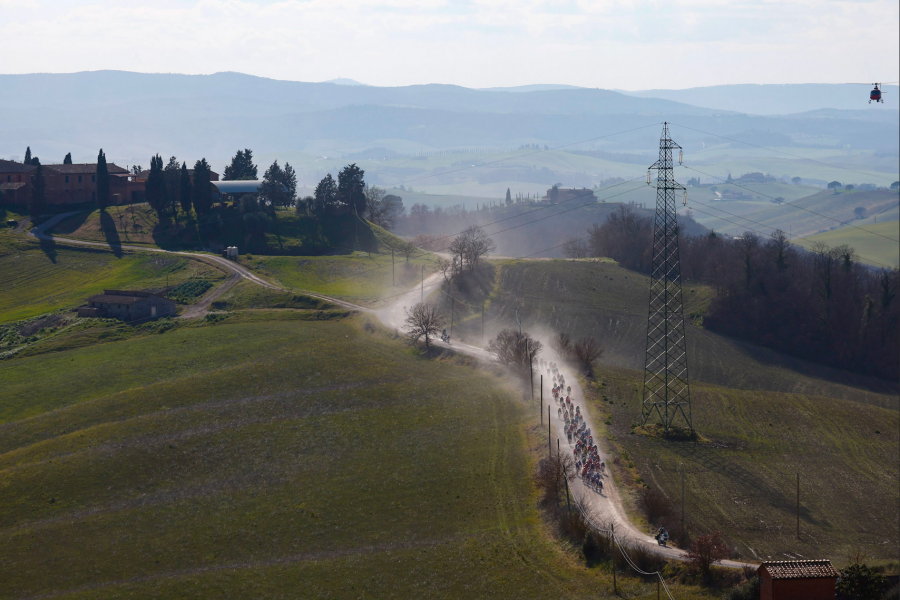 Gara - Strade Bianche- Toscana (Italia) - photo by @SprintCycling