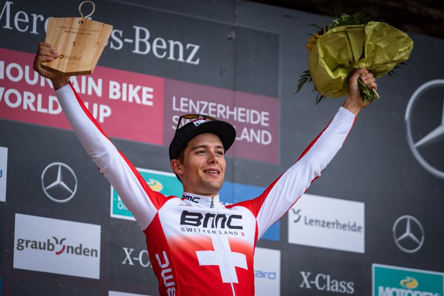 Svizzera - Lenzerheide, 11.08.2019 UCI MTB WORLD CUP (U23) 
Podio: Filippo Colombo (medaglia d'oro)